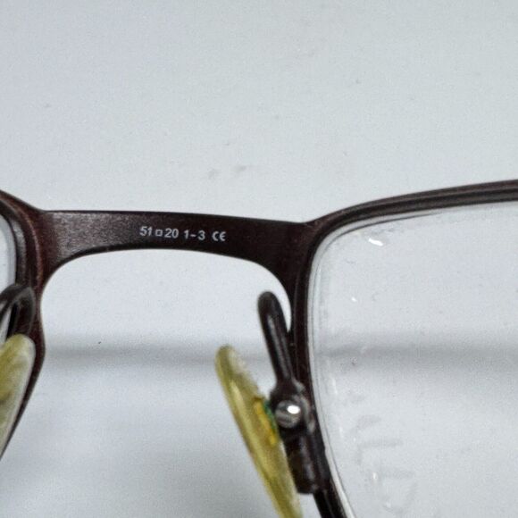 Armani Exchange Eyeglasses Frames Only AX 9y66 O8K 51-20-140 White Full Rim - Picture 8 of 9